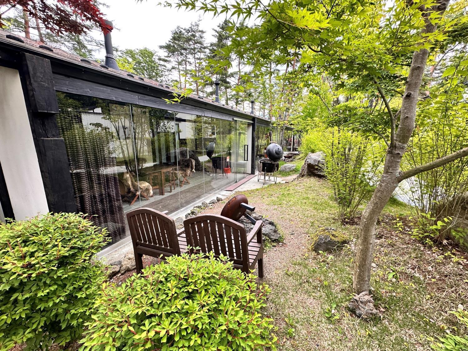 Glamping Villa Hanz Kawaguchiko Fudzsikavagucsiko Kültér fotó
